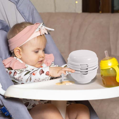 10 Piece Set Baby Complementary Food Grinding Bowl Manual Grinder Multifunctional Set For Baby And Children's Fruit And Food Preparation And Complementary Food