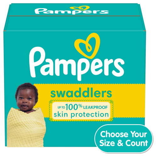 Pampers Swaddlers Diapers Size 1, 164 Count (Select for More Options)