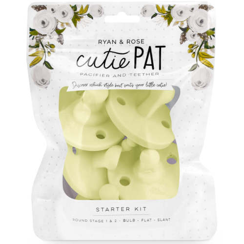 Cutie PAT Kit - Silicone Pacifier & Teether In One