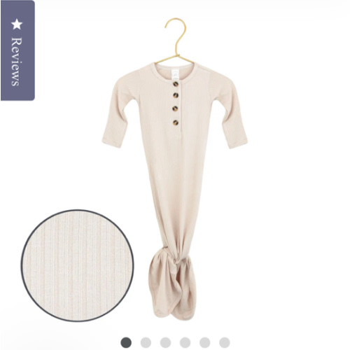 Cove Ribbed Knotted Gown – Lou Lou & Company