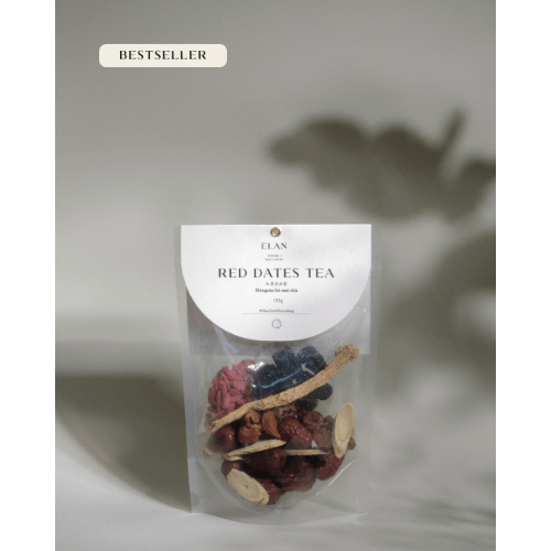 Elan x The Herborium Red Dates Tea for Postpartum