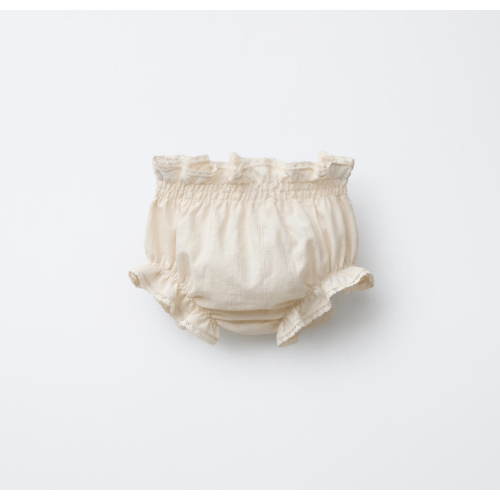 LACE TRIM BOTTOMS - Ecru | ZARA United States