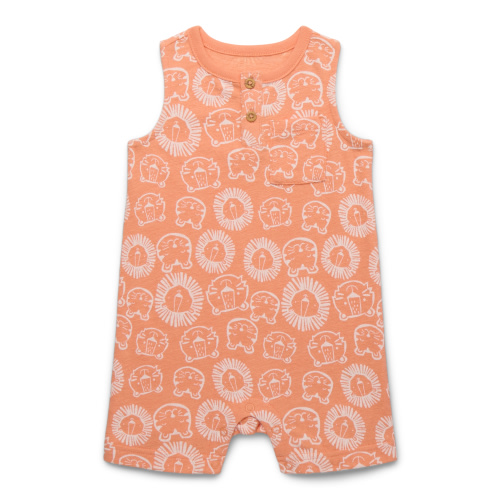Garanimals Baby Boys Print Tank Romper, Sizes 0M-24M