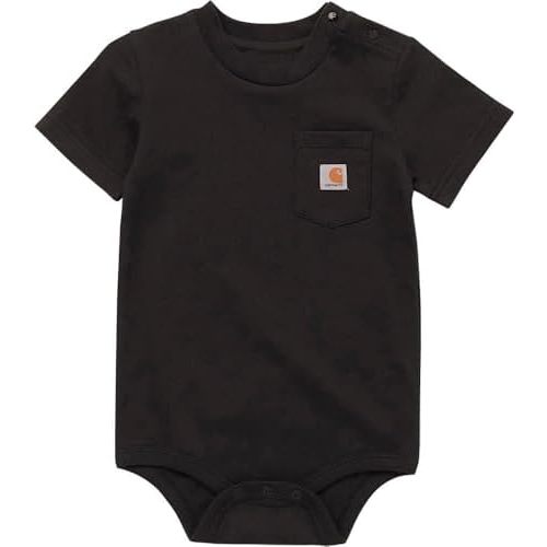 Carhartt Kid's CA5004 Short-Sleeve Pocket Bodysuit