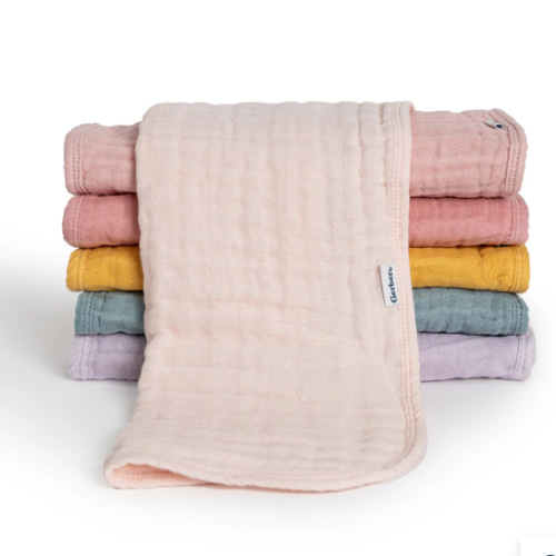 6-Pack Baby Girls Pastel Rainbow Muslin Burp Cloths – Gerber Childrenswear