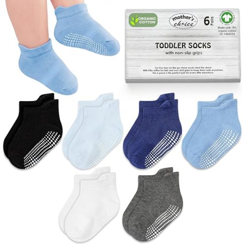GOTS Organic Cotton Blend Ankle Toddler Socks 6M-12M-2t-3t-4t-5t Baby Gift