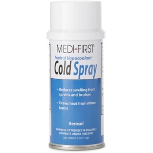 Medique MP230-17 Medi-First Cold Spray, 4 oz, Capacity, Volume, Standard, 4 O, White/Blue