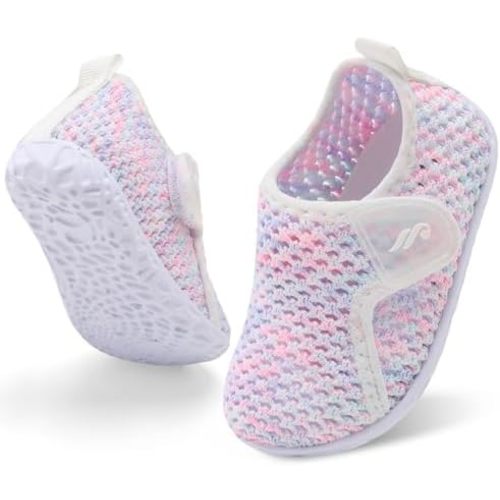 JIASUQI Baby Boys Girls Barefoot Swim Pool Water Shoes Beach Walking Sandals Athletic Sneakers