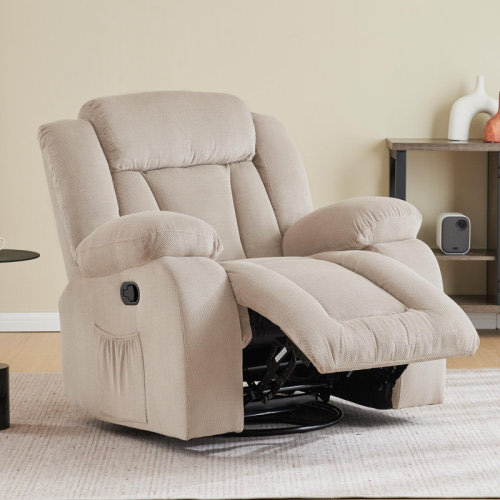 Red Barrel Studio® Totianna 37.23'' Wide 300lbs Load-Bearing Rocking Swivel Recliner Chair for Living Room & Reviews | Wayfair