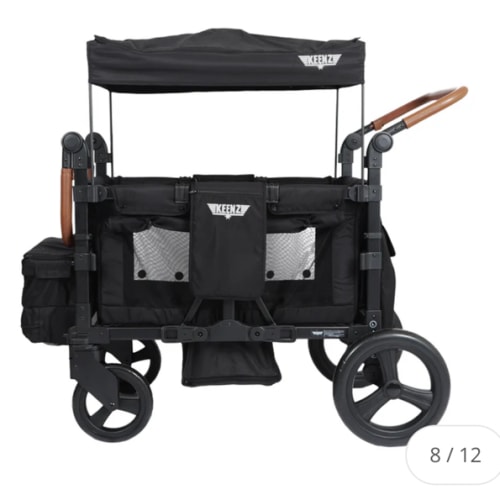 4 Passenger Sunshine & Blossoms Bundle (Keenz DUO + 2 Recliner Seats + – Keenz Stroller Wagons