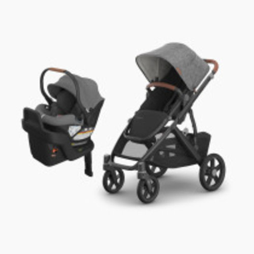 UPPAbaby Vista V3 Stroller & Aria Infant Car Seat Travel System - Greyson