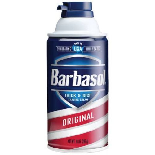 Barbasol Men's Shaving Cream - Original - 10oz: Fresh Scent, Suitable For All Skin Types, Face Application, Foam Form