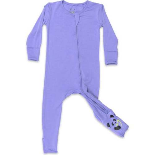Poppin Purple Bamboo Convertible Footie, Purple - Bellabu Bear | Maisonette