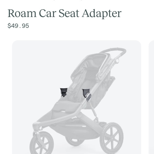 Roam Car Seat Adapter