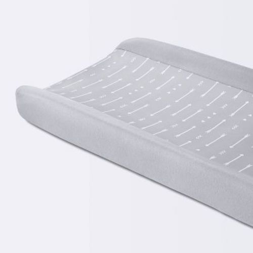 Wipeable Changing Pad Cover - Gray Arrows - Cloud Island™