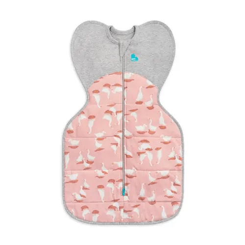 Love to Dream Swaddle, Baby Sleep Sack, Swaddle UP Self-Soothing Swaddles for Newborns, Improves Sleep, Snug Fit Helps Calm Startle Reflex, New Born Essentials for Baby, Warm 16-20°C, 3.5-6kg, Pink
