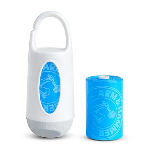 Arm and Hammer Diaper Bag Dispenser and 24 Diaper Disposal Bags - Dispenser + 24 Bags