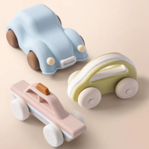 Surf & Go Silicone Mini Car Set