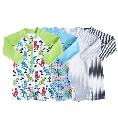 Long Sleeve Rash Guard Swim Romper Shortie | Best Sellers
