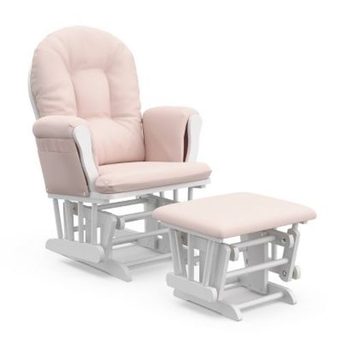 Storkcraft Hoop Glider Nursery Rocking Chair and Ottoman