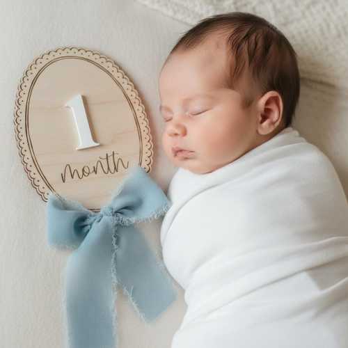 vintage inspired milestones | baby milestone | monthly milestone | personalized baby sign | Birth announcement | baby shower | new baby lace