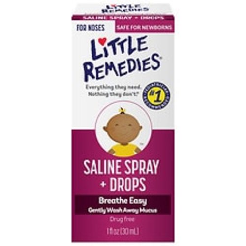 Little Remedies Saline Spray and Drops