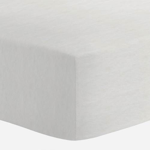 White Cotton Crib Sheet