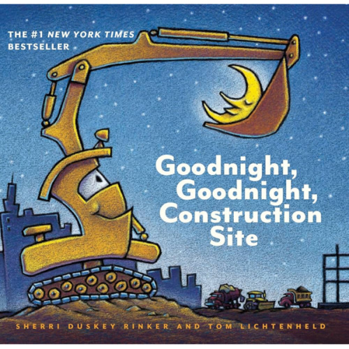 Goodnight, Goodnight Construction Site (Board Book for Toddlers, Children's Board Book)