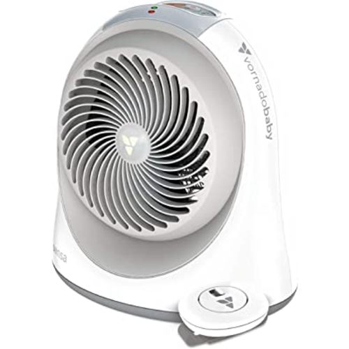 Sensa Nursery Space Heater, 1200W with Adjustable Thermostat, Electric Heater for Baby with Locking Controls, Tipover Protection, Safety Shutoff, Crib Temperature Sensor