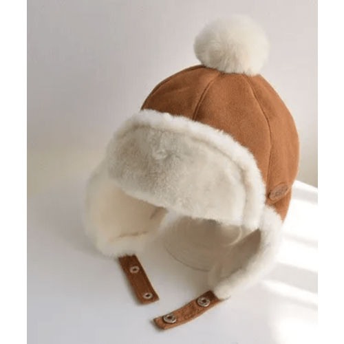 Baby Fleece Warm Hairball Hat