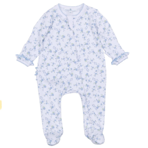 Skylar's Classics Print Zip Footie – Magnolia Baby
