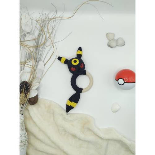 Noctali Rattle - Baby's First Pokémon, Geek Birth Gift