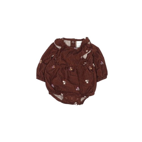 Carter's 100% Cotton Brown Long Sleeve Onesie 0-3 MO / 3 MO