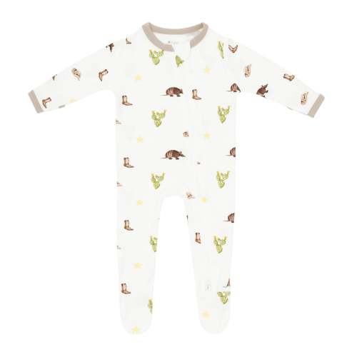 Zippered Footie in Western