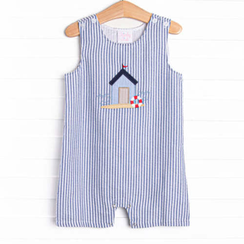 Shoreline Shed Applique Jon Jon, Blue – Stitchy Fish