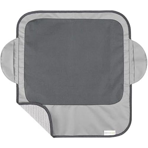 Minnebaby Extra Large Booster Chair Protector Cover, Dining Chair Seat Cover for Booster Seat, Grey