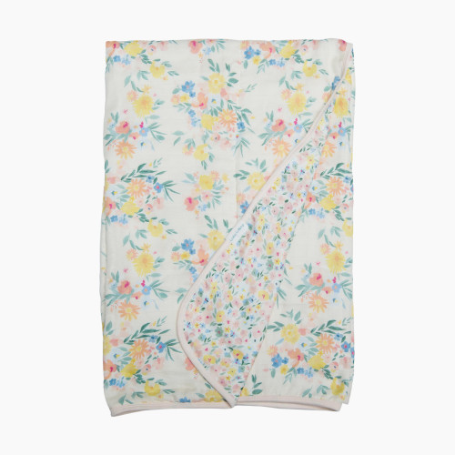 Loulou Lollipop Muslin Quilt - Floral Bouquet