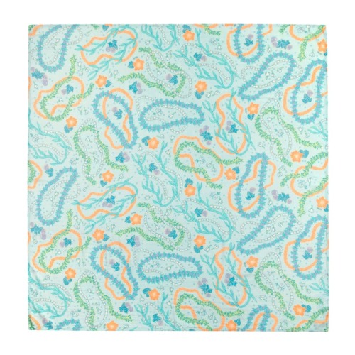 Lei Stand Muslin Swaddle Blanket