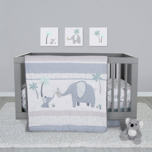 Sammy & Lou Ellie and Friends 4 Piece Crib Bedding Set & Reviews | Wayfair