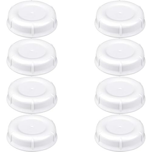 8-Pack Travel and Storage Baby Bottle Caps Compatible with Lansinoh Bottles, Baby Bottle Lids Replacement with Sealing Gasket, Leak-Proof, BPA-Free