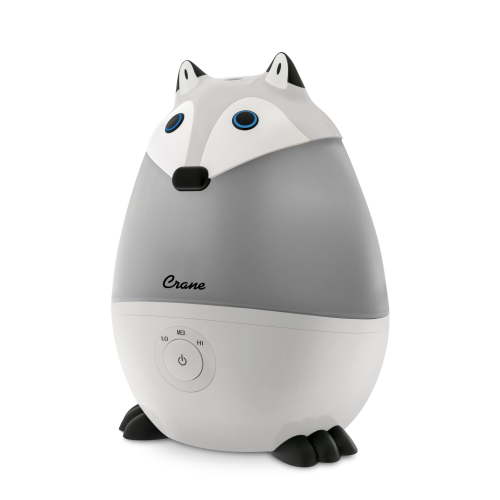 Crane Adorables Ultrasonic Mini Humidifiers for Bedroom and Baby Nursery, .5 Gallon Cool Mist Air Humidifier for Large Room or Kid's Room