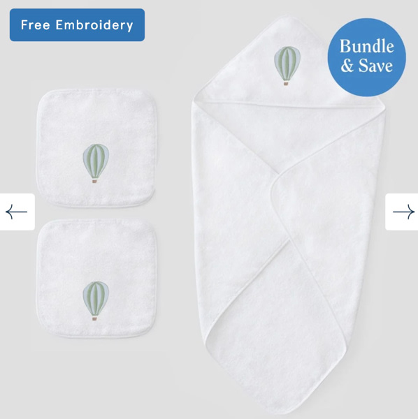 Baby Bath Bundle (3 pieces)