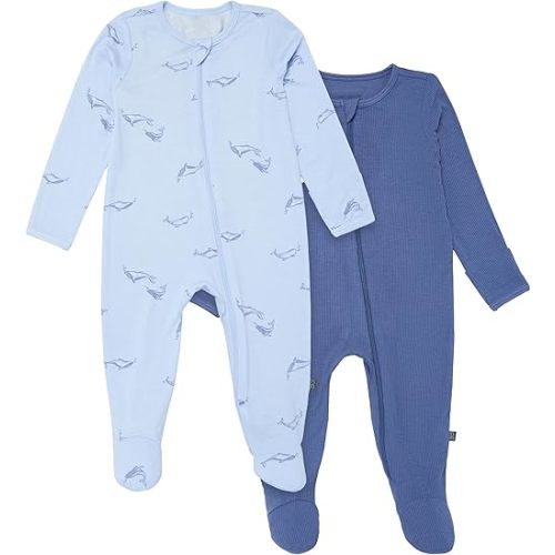 Modern Moments by Gerber Unisex Baby 2-Pack Sleep 'N Play with Mitten Cuffs