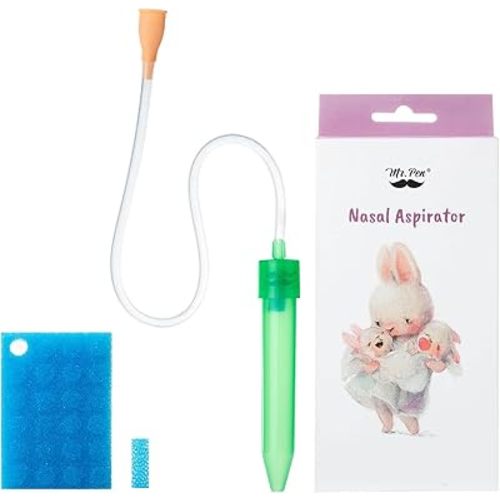 Mr. Pen- Baby Nasal Aspirator with 24 Hygiene Filters, Nasal Aspirator for Baby, Nasal Suction for Babies, Nose Aspirator for Babies, Nose Suctioners for Babies