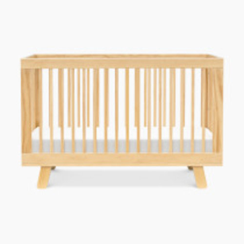 babyletto Hudson 3-in-1 Convertible Crib with Toddler Bed Conversion Kit - Natural