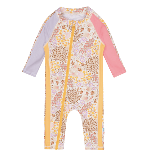 Sunsuit - Long Sleeve Romper Swimsuit | "Meadows"