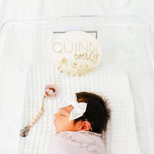 Personalized Garden Wood Announcement