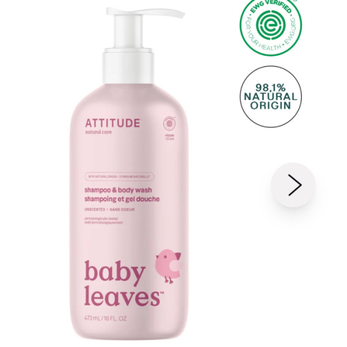 Baby Shampoo & Body Wash 2-in-1