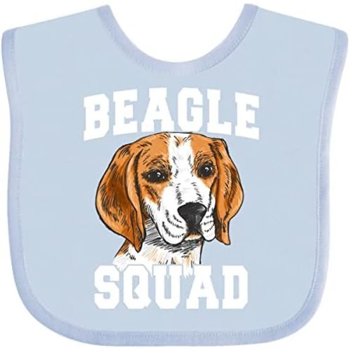 inktastic Dog Beagle Squad Baby Bib