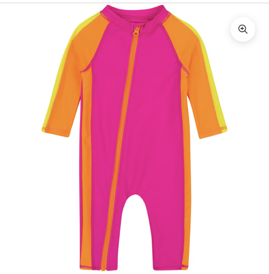 Sunsuit - Long Sleeve Romper Swimsuit | "Surge"